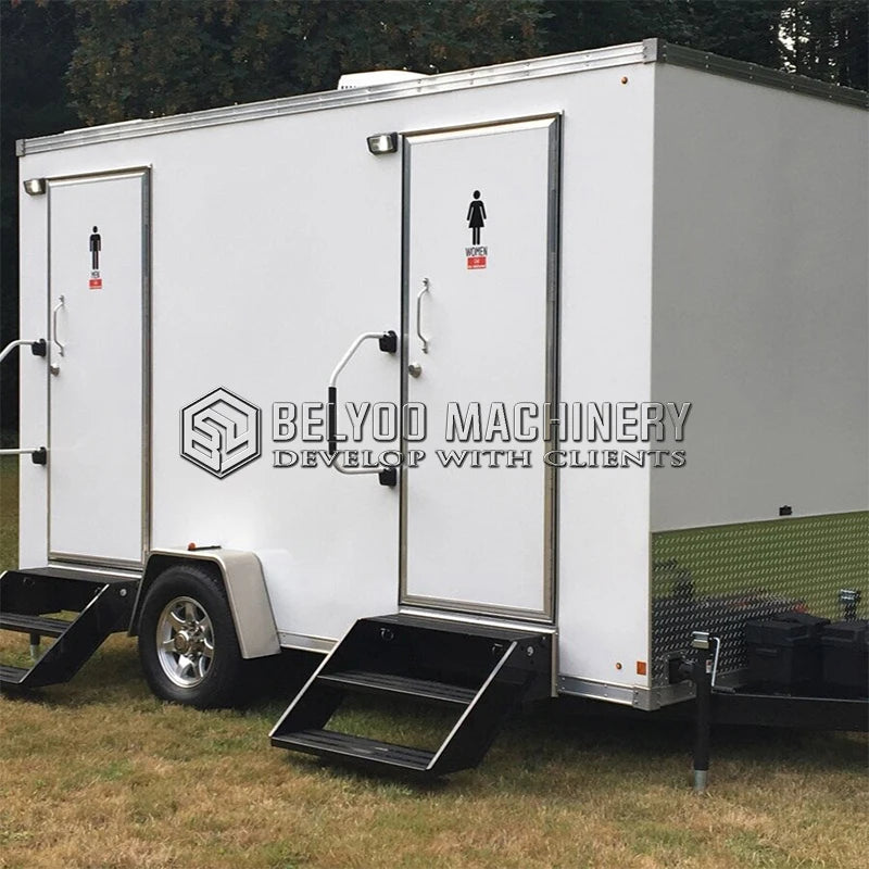 Mobile Luxury Portable Restrooms Trailer