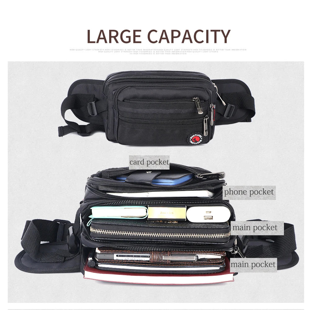 Waist Pack Casual Functional Fashion Waterproof/Fanny Pack Unisex 98011