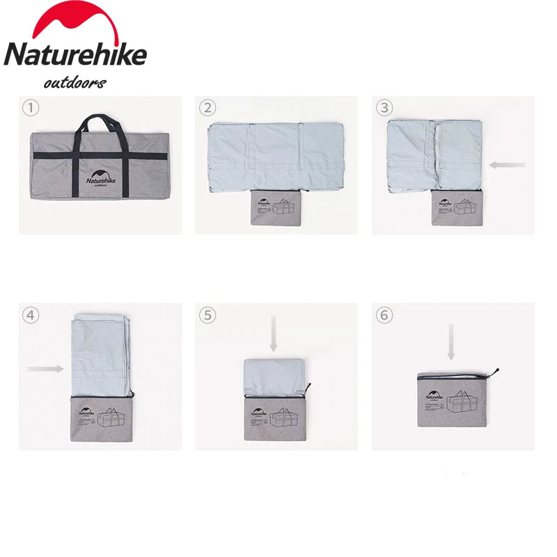 Naturehike Folding Large Capacity Storage Bags 45L 100L Carry Bag