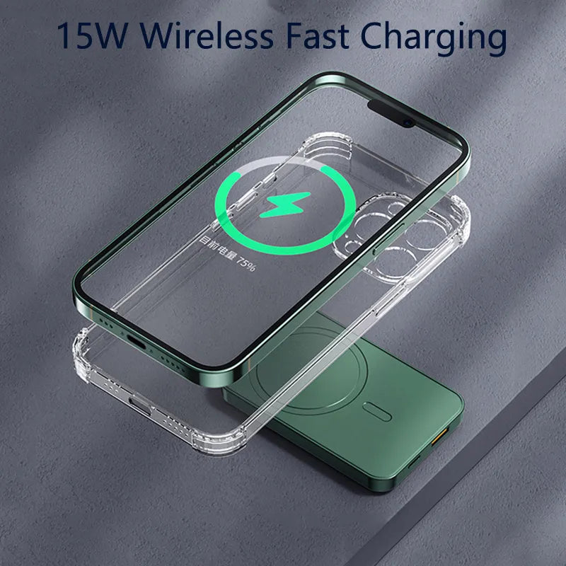 Magnetic Fast External Battery Charger for Samsung iPhone 12 PD