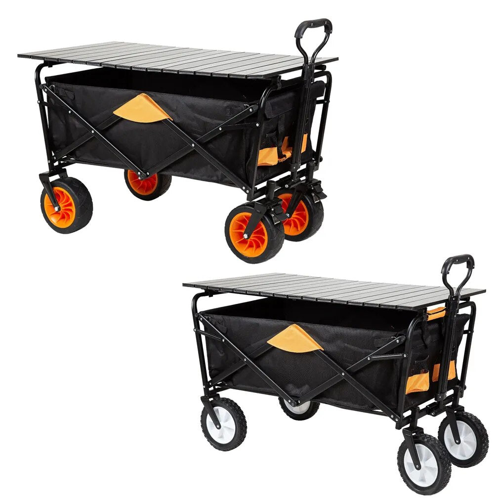 Foldable Camping Trolley Tabletop Cover