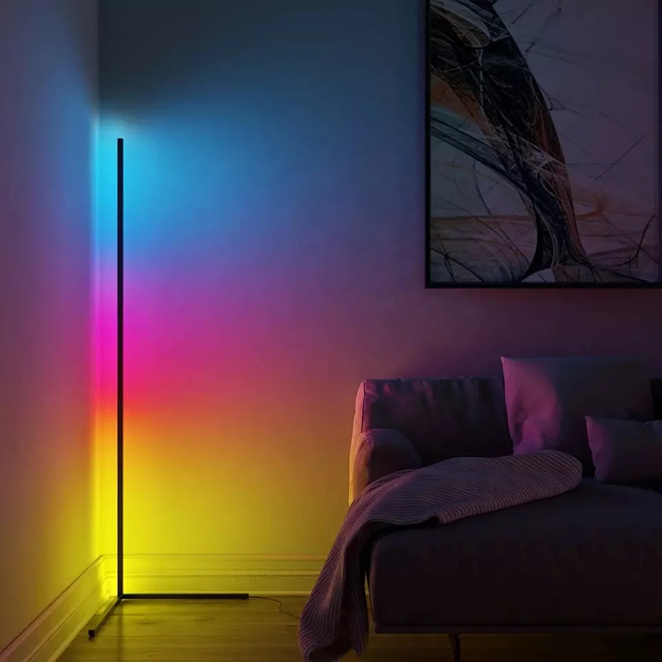 Smart RGB Dream Color Floor Lamp with Music Sync Mood Light with APP & Remote Control